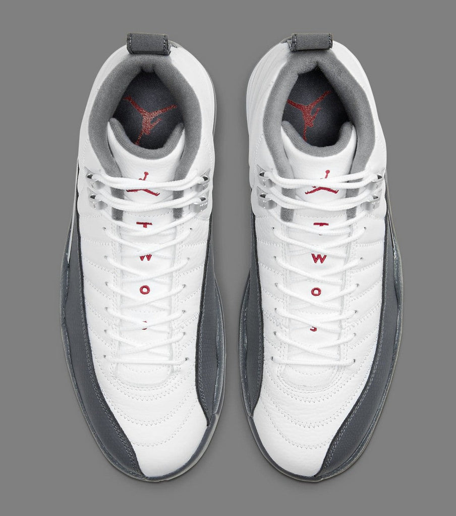 Jordan 12 Retro White Dark Grey