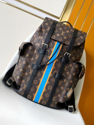 Louis Vuitton 2022 No. 7 Monogram Christopher MM Backpack - Brown